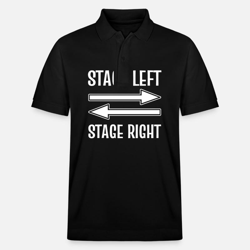 Theater - Stanley/Stella Unisex Bio-Poloshirt PREPSTER - Schwarz