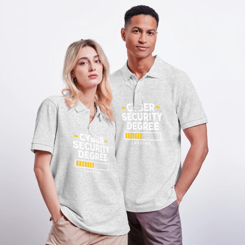 Cybersecurity Cyber Programmierer Hacker Stanley/Stella Unisex Bio-Poloshirt PREPSTER