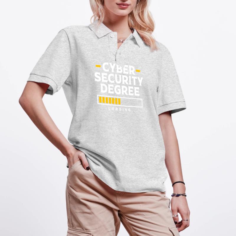 Cybersecurity Cyber Programmierer Hacker Stanley/Stella Unisex Bio-Poloshirt PREPSTER