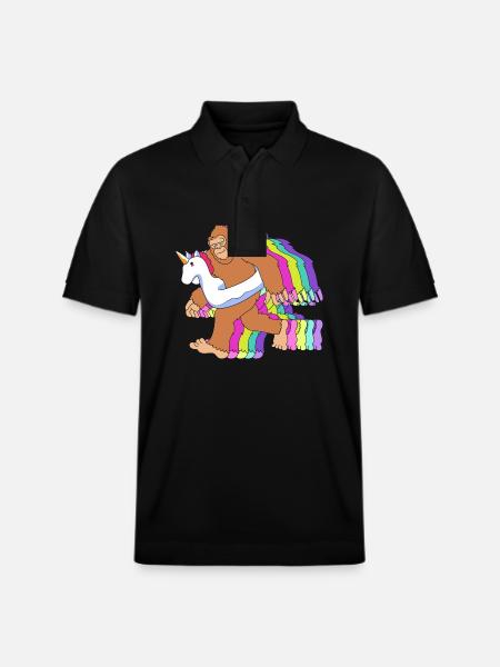 Pool Party - Stanley/Stella Unisex Organic Polo Shirt PREPSTER - black