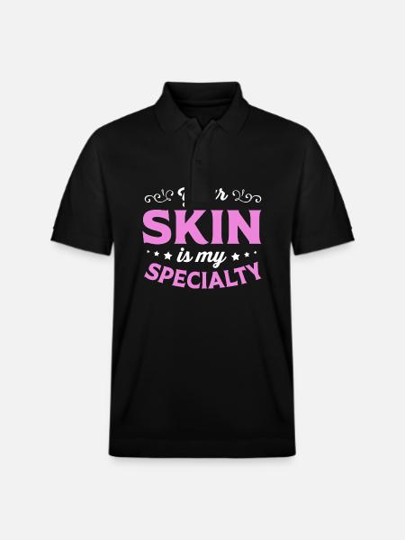 Beautician - Stanley/Stella Unisex Organic Polo Shirt PREPSTER - black