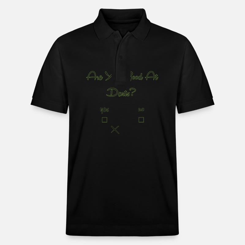 Jeu de fléchettes Dartpfeil - Polo PREPSTER bio Stanley/Stella Unisexe - noir