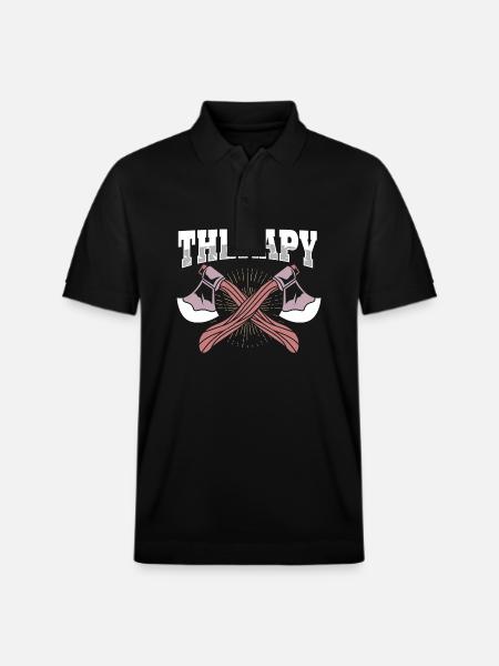 Axe - Stanley/Stella Unisex Organic Polo Shirt PREPSTER - black