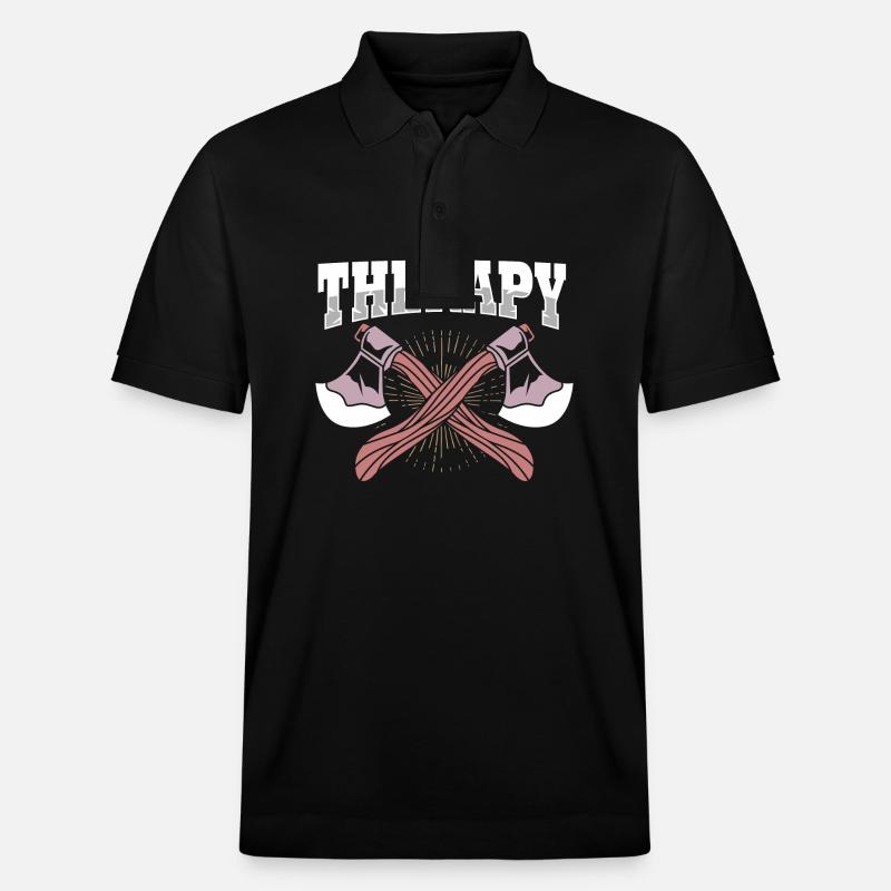 Hache - Polo PREPSTER bio Stanley/Stella Unisexe - noir