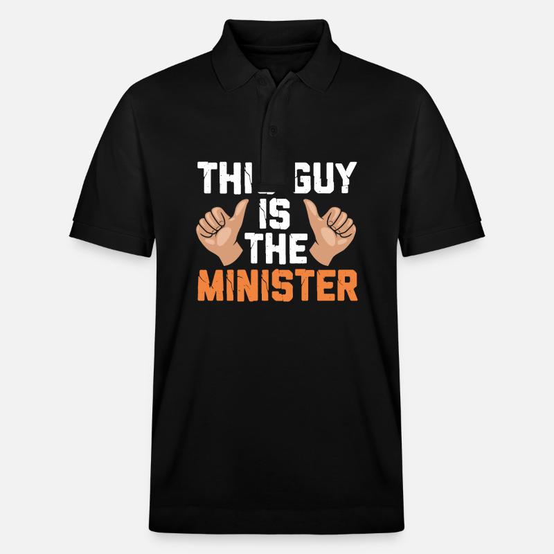 Pasteur - Polo PREPSTER bio Stanley/Stella Unisexe - noir