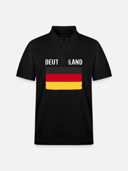 Germany - Stanley/Stella Unisex Organic Polo Shirt PREPSTER - black