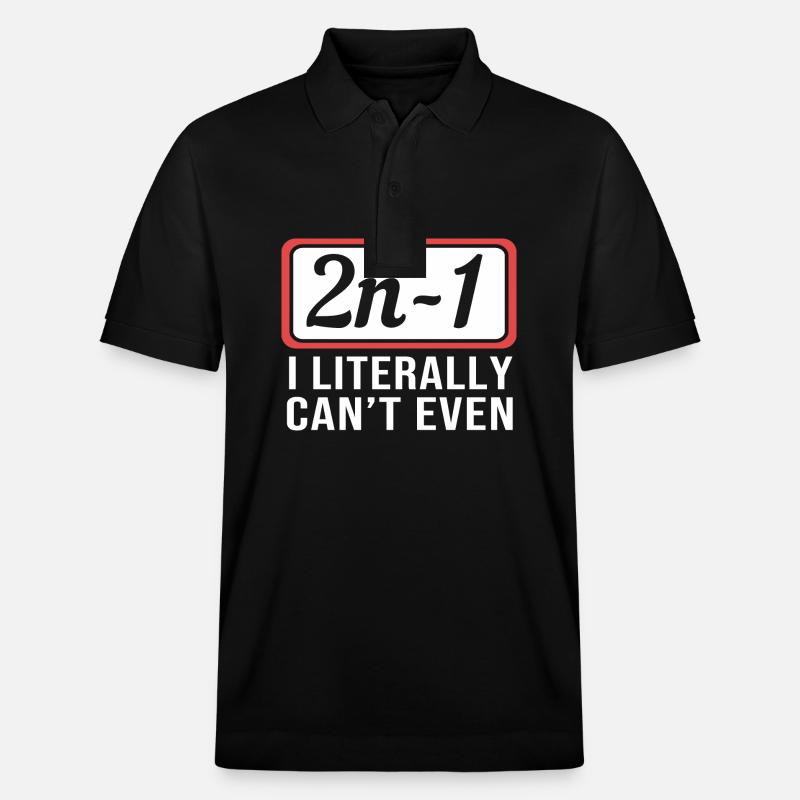Mathematik - Stanley/Stella Unisex Bio-Poloshirt PREPSTER - Schwarz