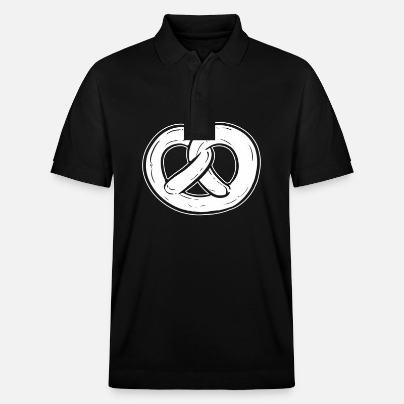 bretzel - Polo PREPSTER bio Stanley/Stella Unisexe - noir