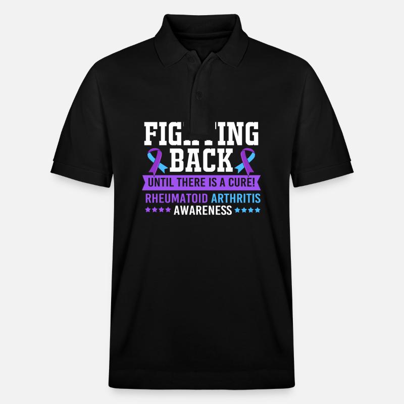 Rheuma Arthritis - Stanley/Stella Unisex Bio-Poloshirt PREPSTER - Schwarz