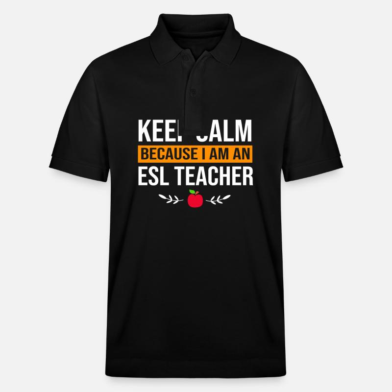 Professeur d’anglais Professeur d’anglais - Polo PREPSTER bio Stanley/Stella Unisexe - noir
