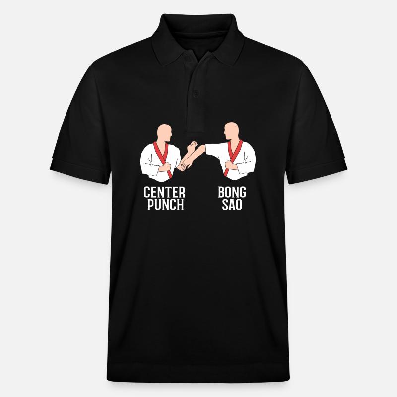Wing Chun - Stanley/Stella Unisex Bio-Poloshirt PREPSTER - Schwarz