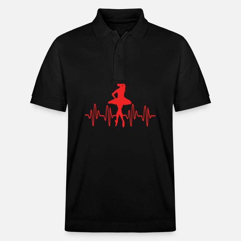 Danseuse de ballet - Polo PREPSTER bio Stanley/Stella Unisexe - noir