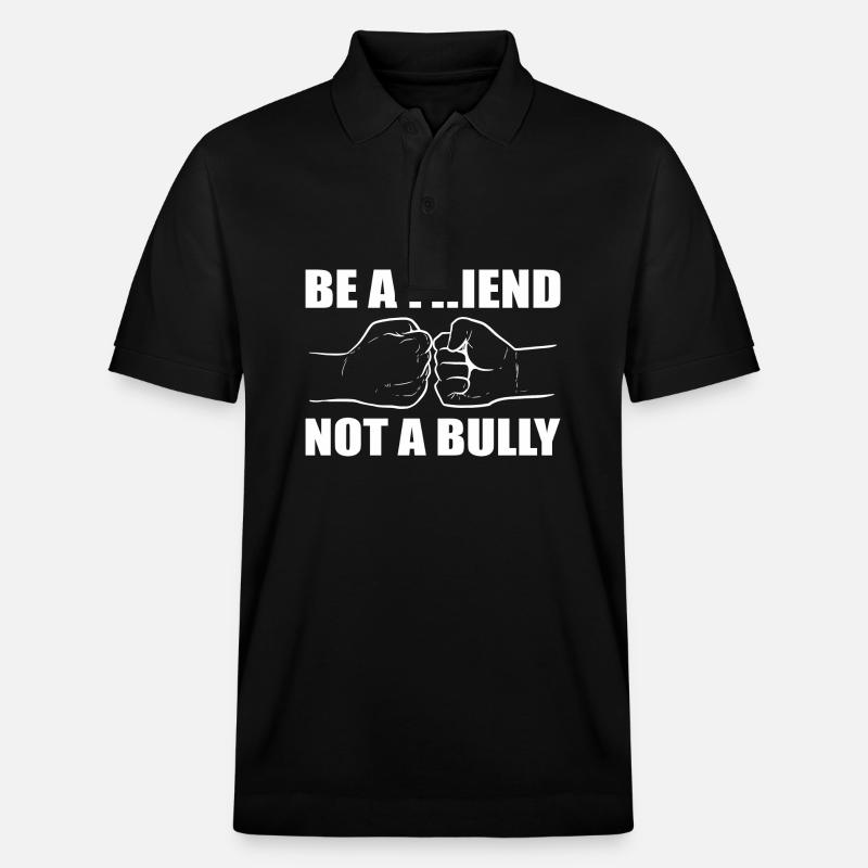 Mobbing - Stanley/Stella Unisex Bio-Poloshirt PREPSTER - Schwarz