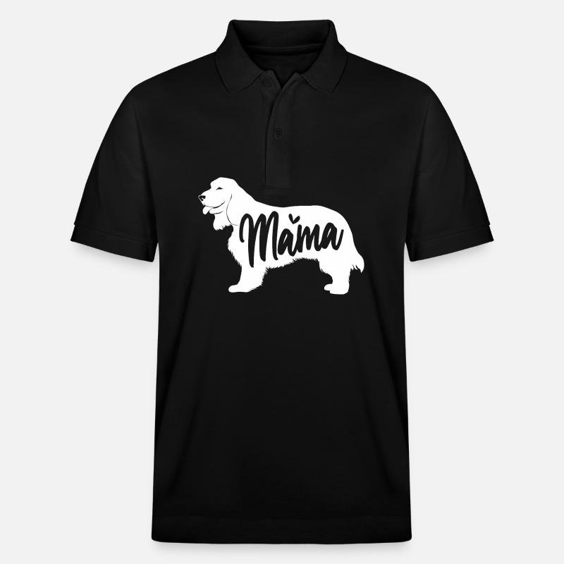 Cocker Spaniel - Polo PREPSTER bio Stanley/Stella Unisexe - noir