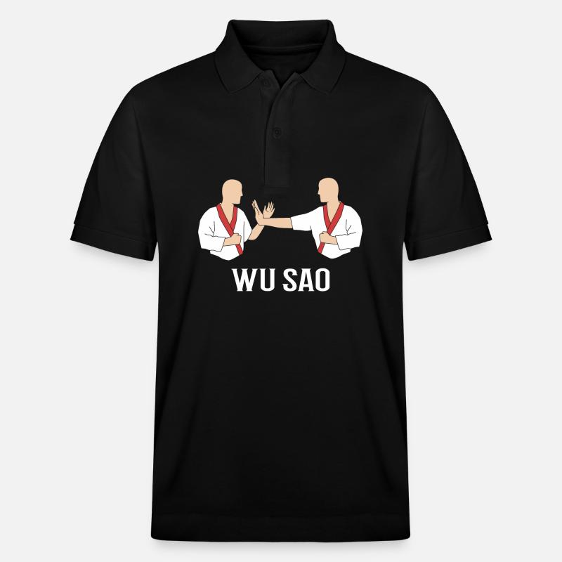 Wing Chun - Stanley/Stella Unisex Bio-Poloshirt PREPSTER - Schwarz