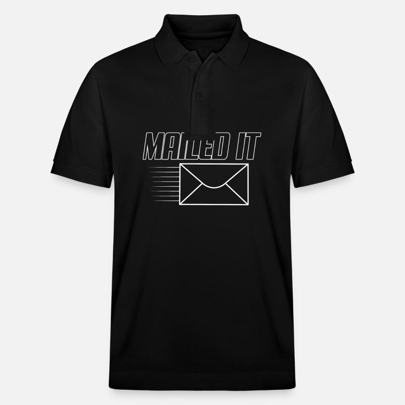 Postbote - Stanley/Stella Unisex Bio-Poloshirt PREPSTER - Schwarz
