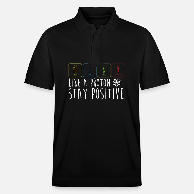 Periodensystem - Stanley/Stella Unisex Bio-Poloshirt PREPSTER - Schwarz