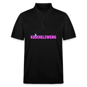 Cuddly Dwarf Dwarf Costume Dwarf Costume - Stanley/Stella Unisex Organic Polo Shirt PREPSTER - black - Front - Roxy (174cm) & Andy (188cm)