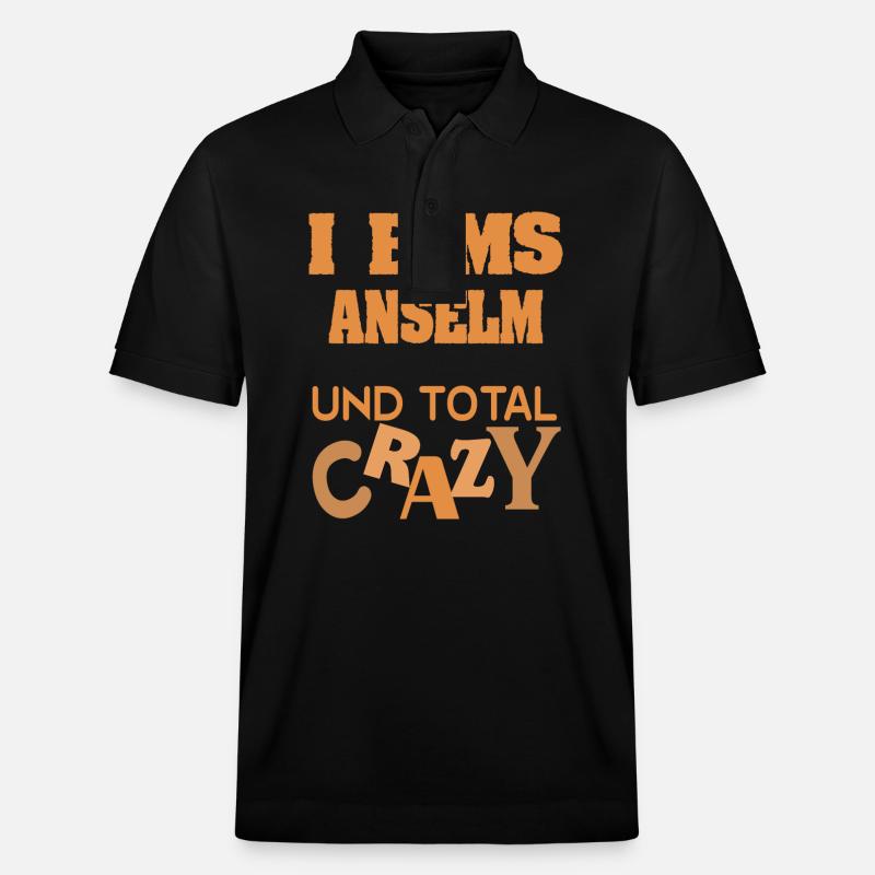 Anselm - Polo PREPSTER bio Stanley/Stella Unisexe - noir