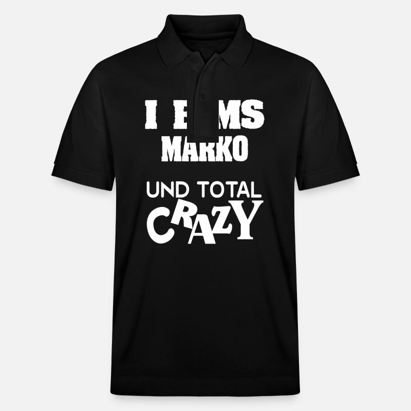 Marko - Stanley/Stella Unisex Bio-Poloshirt PREPSTER - Schwarz
