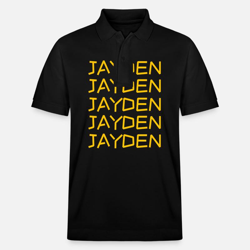 Jayden - Polo PREPSTER bio Stanley/Stella Unisexe - noir