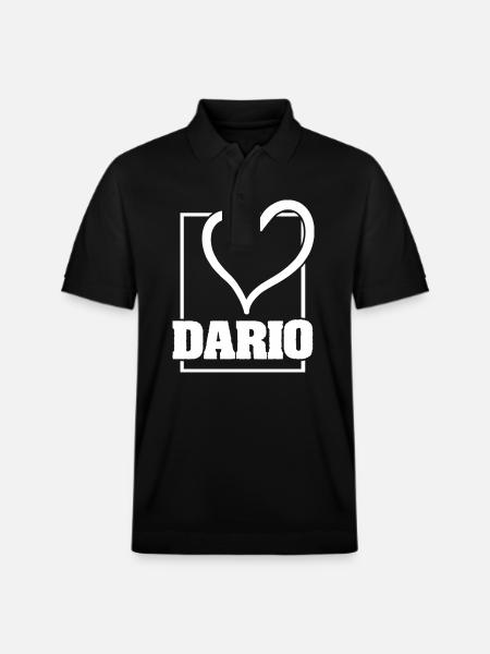 Dario - Stanley/Stella Unisex Bio-Poloshirt PREPSTER - Schwarz