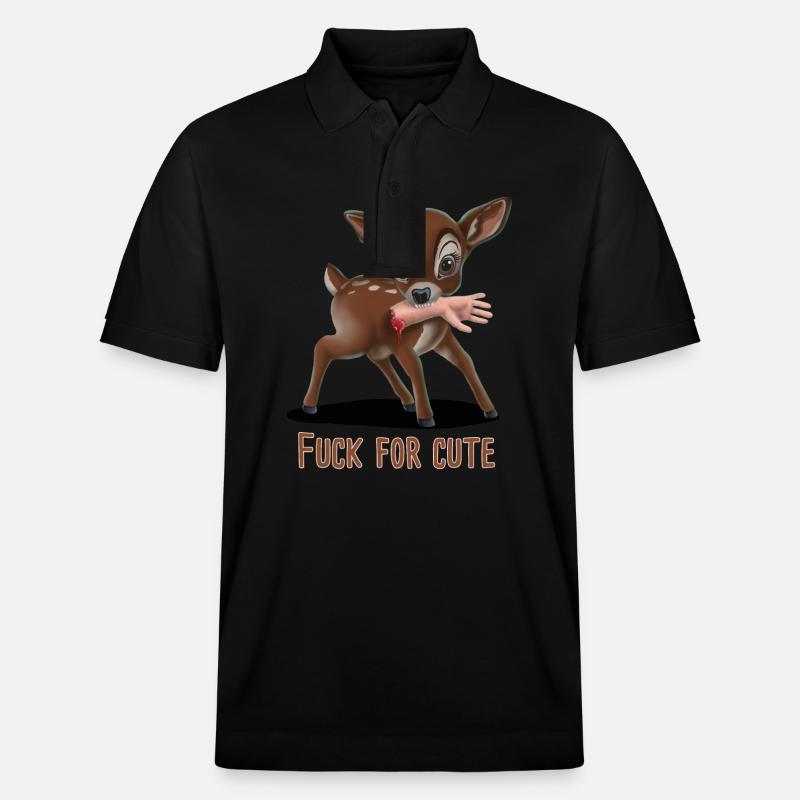 Tueur Faon 06 2024 03 - Polo PREPSTER bio Stanley/Stella Unisexe - noir