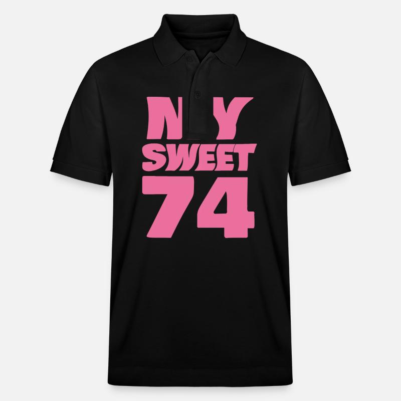 Doux 74 - Polo PREPSTER bio Stanley/Stella Unisexe - noir