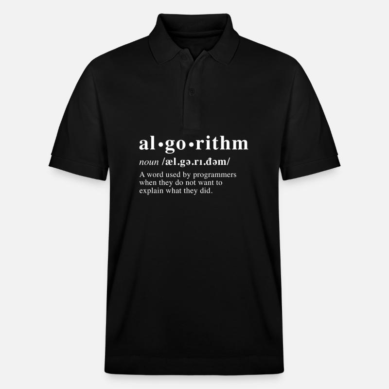 Définition de l’algorithme - Polo PREPSTER bio Stanley/Stella Unisexe - noir
