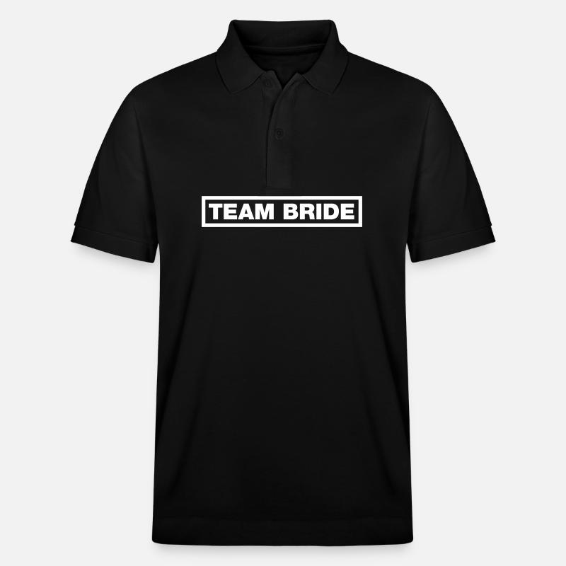 Équipe Bride - Polo PREPSTER bio Stanley/Stella Unisexe - noir
