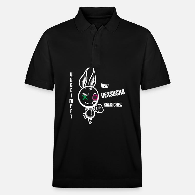 Patchbunny Kämpfer - Stanley/Stella Unisex Bio-Poloshirt PREPSTER - Schwarz