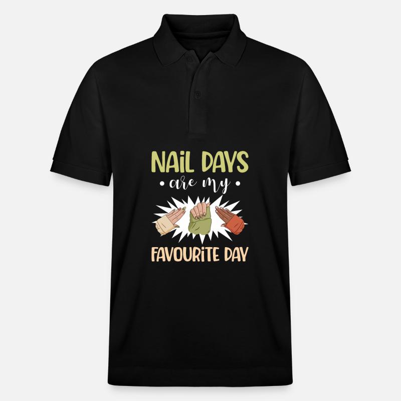 Nail Tech Maniküre Nail Technikerin - Stanley/Stella Unisex Bio-Poloshirt PREPSTER - Schwarz