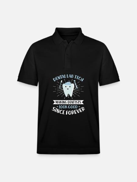 Dental technician Dental technician - Stanley/Stella Unisex Organic Polo Shirt PREPSTER - black