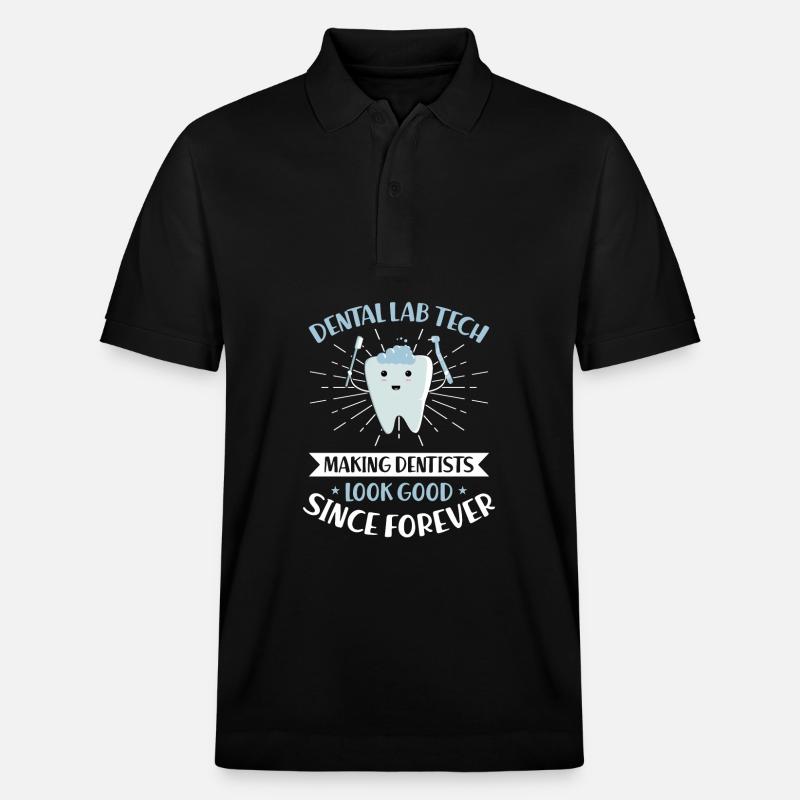 Prothésiste dentaire Prothésiste dentaire - Polo PREPSTER bio Stanley/Stella Unisexe - noir