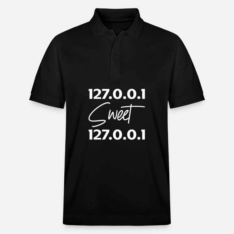 Network Administrator System Administrator Network - Stanley/Stella Unisex Organic Polo Shirt PREPSTER - black