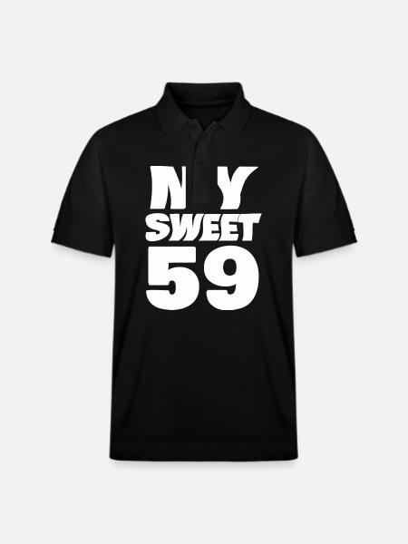 Doux 59 - Polo PREPSTER bio Stanley/Stella Unisexe - noir