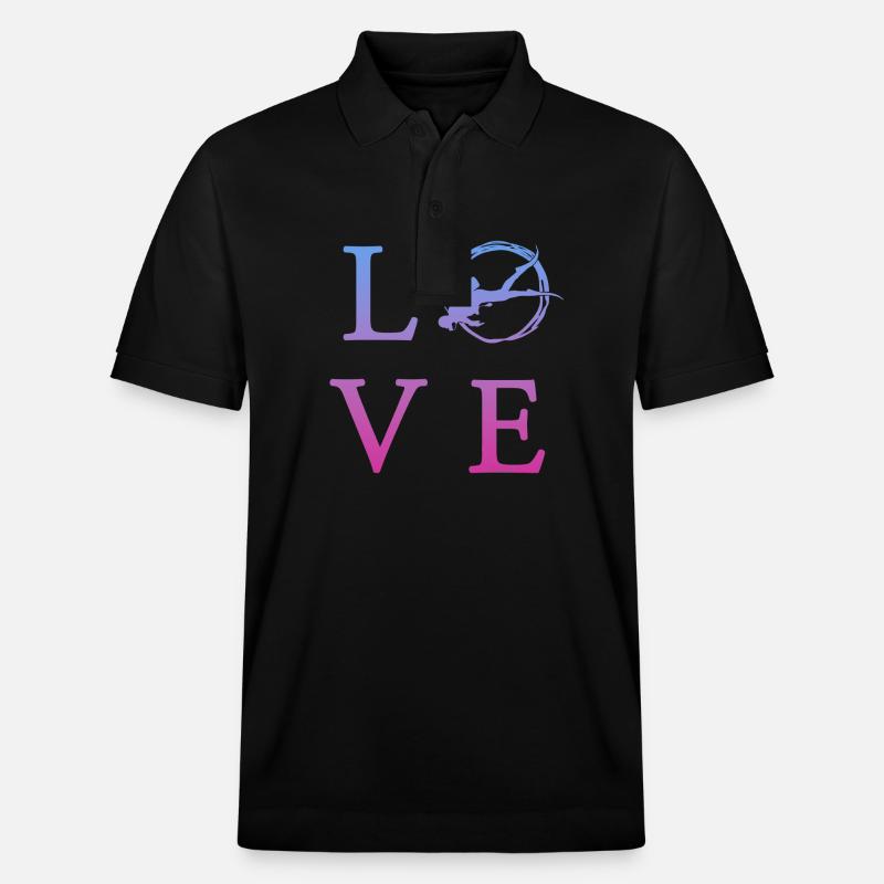 tauchen - Stanley/Stella Unisex Bio-Poloshirt PREPSTER - Schwarz