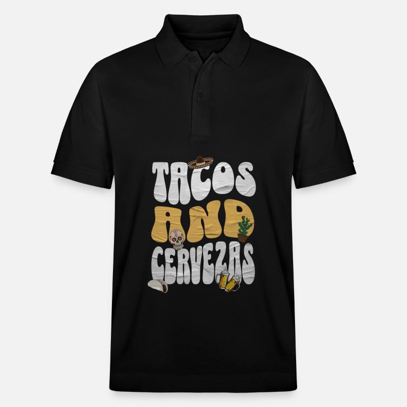 Taco - Stanley/Stella Unisex Bio-Poloshirt PREPSTER - Schwarz