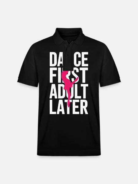 Dancing Dancers Dancing - Stanley/Stella Unisex Organic Polo Shirt PREPSTER - black