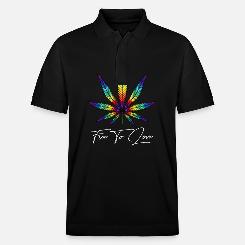 Libre d’aimer - Polo PREPSTER bio Stanley/Stella Unisexe - noir