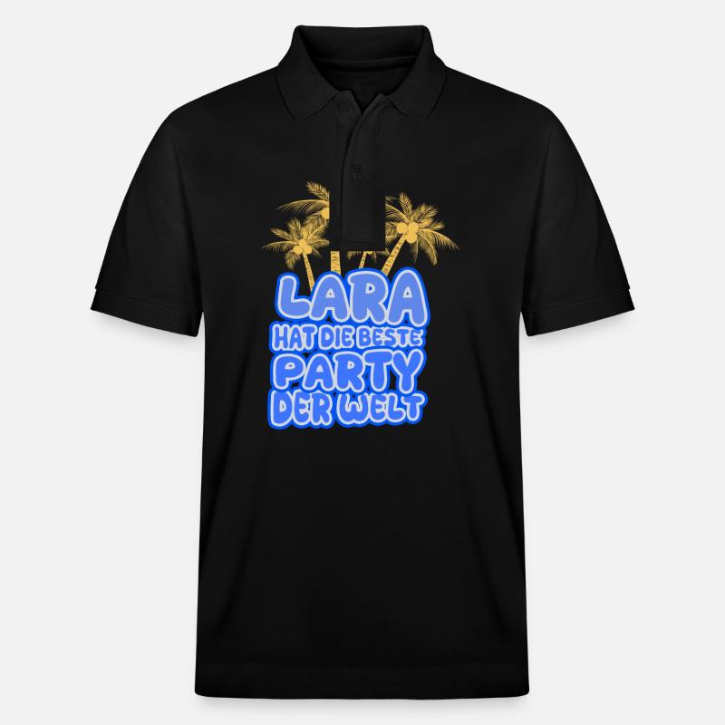 Cadeau pour Lara - Polo PREPSTER bio Stanley/Stella Unisexe - noir
