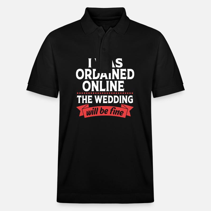 Pasteur - Polo PREPSTER bio Stanley/Stella Unisexe - noir