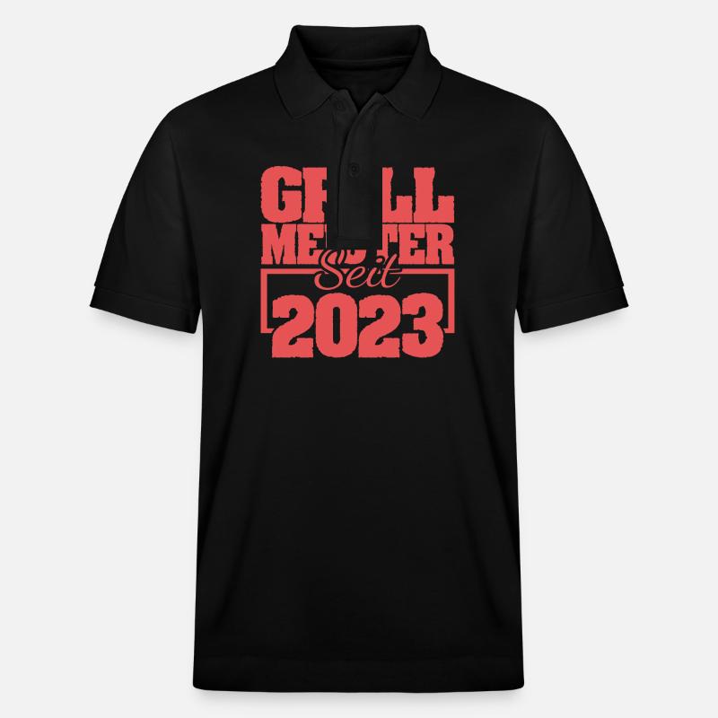 2023 2023 - Stanley/Stella Unisex Bio-Poloshirt PREPSTER - Schwarz