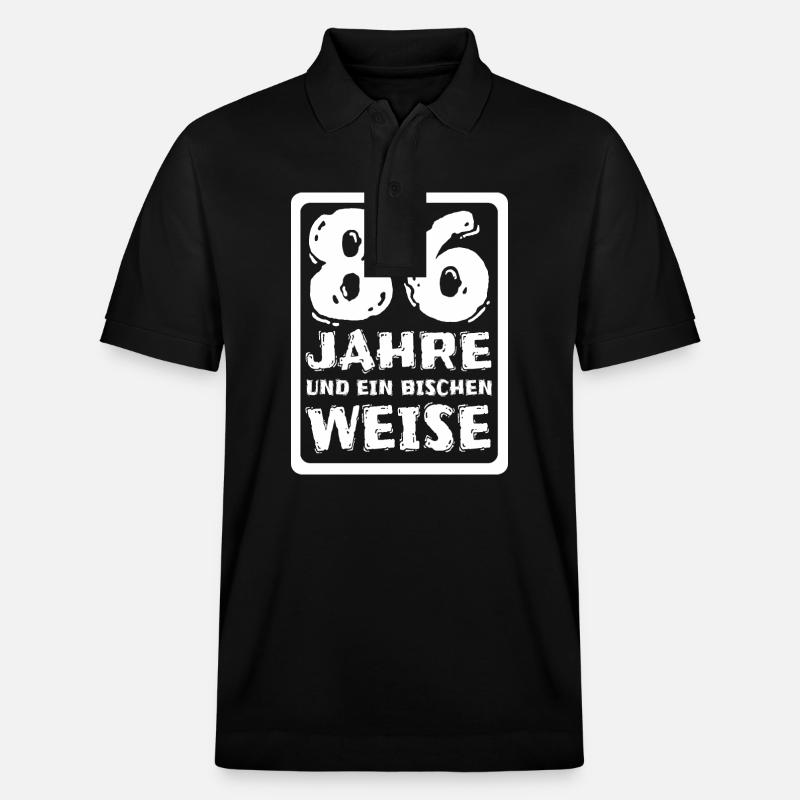 86 - Stanley/Stella Unisex Bio-Poloshirt PREPSTER - Schwarz