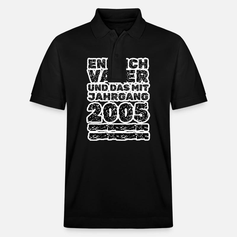 2005 - Polo PREPSTER bio Stanley/Stella Unisexe - noir