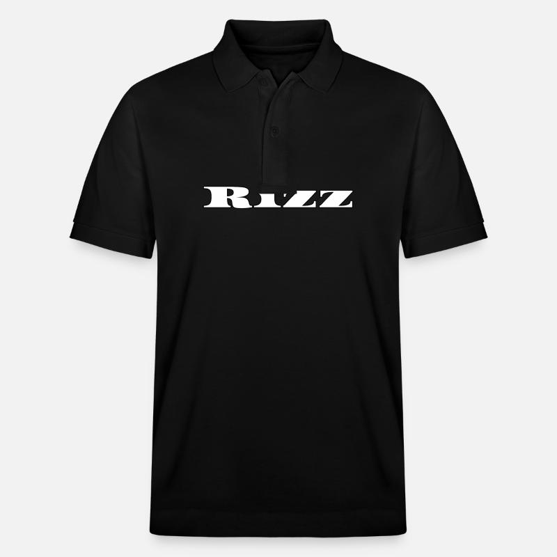 Fantastic Rizz Design - Stanley/Stella Unisex Bio-Poloshirt PREPSTER - Schwarz