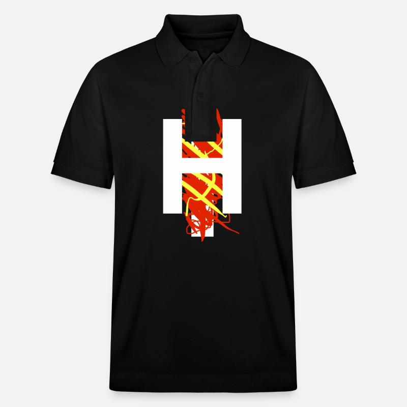 H (Le Grand H) - Polo PREPSTER bio Stanley/Stella Unisexe - noir