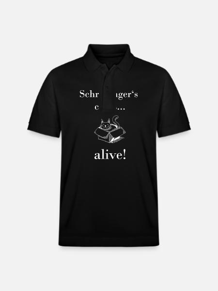 Schrödinger - Stanley/Stella Unisex Organic Polo Shirt PREPSTER - black