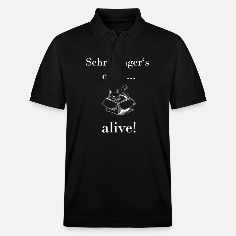 Schrödinger - Stanley/Stella Unisex Bio-Poloshirt PREPSTER - Schwarz