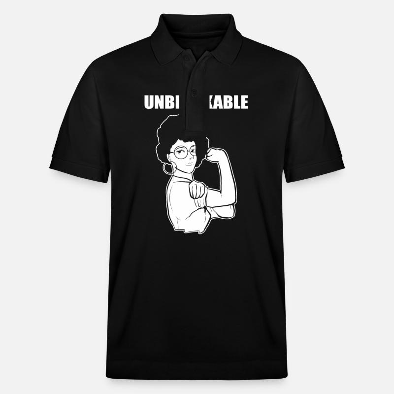 Afro Latina - Stanley/Stella Unisex Bio-Poloshirt PREPSTER - Schwarz